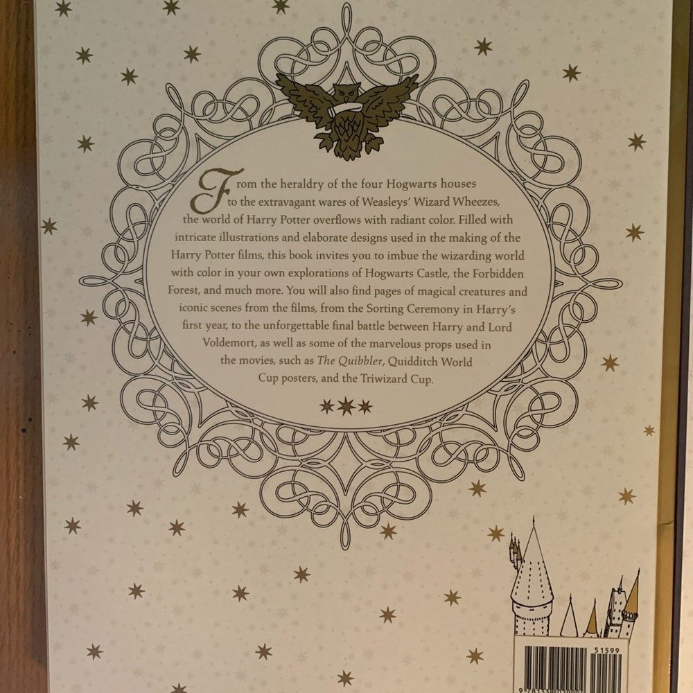 Harry Potter adult colouring books - Picture 5 of 9